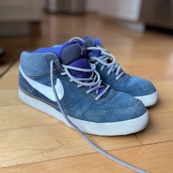 RARE Nike 6.0 Sneakers - Slate Blue / Purple Tops - Picture 9 of 9